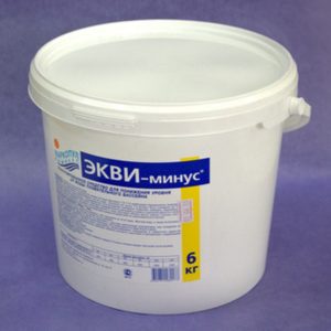 Средство для понижения уровня рН ЭКВИ-минус, 6 кг (ведро)